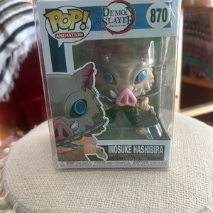 Funko Pop! Vinyl: Demon Slayer: Kimetsu no Yaiba - Inosuke Hashibira #870 Figure